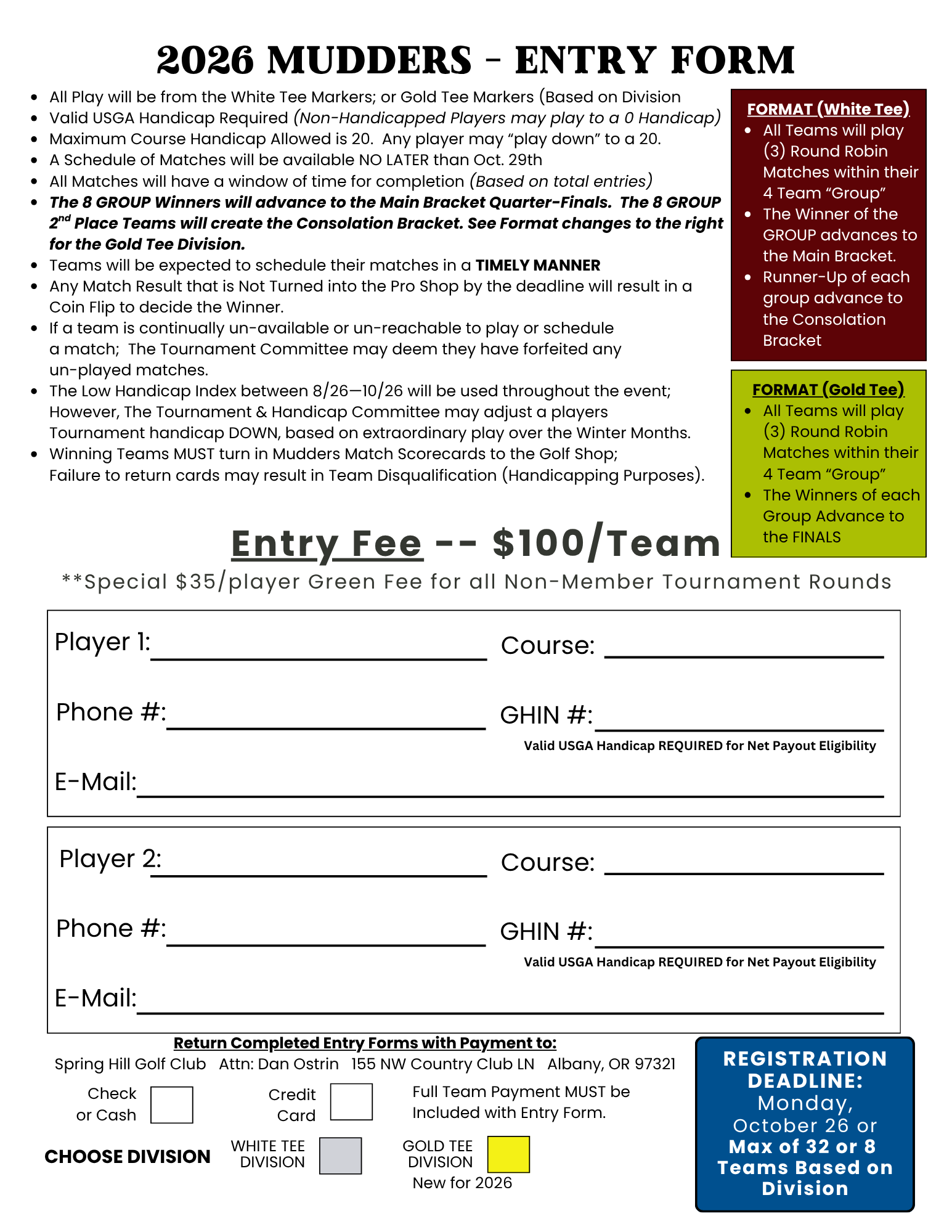 Mudders poster 2022